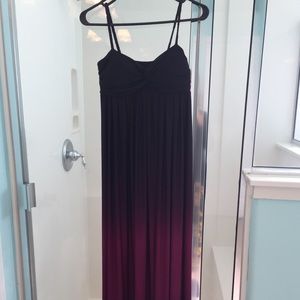 Bisou Bisou maxi ombré dress